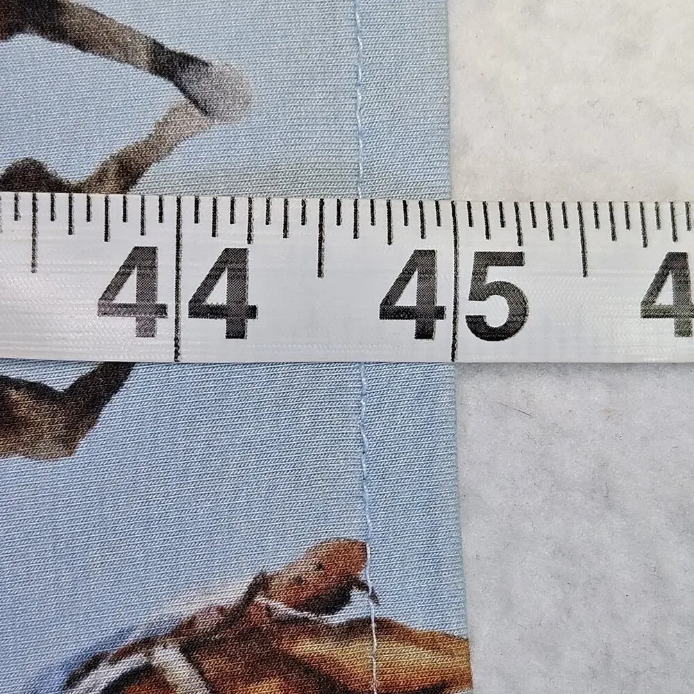 Posh Peanut Clint Swaddle Blanket Bamboo Western Cowboy Horse Nursery Boy Blue